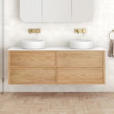 Temple &amp; Webster Cali 1500mm Wall Hung Single Vanity
