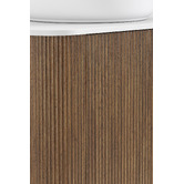 Temple &amp; Webster Nomad 600mm Walnut Wall Hung Single Vanity
