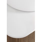 Temple &amp; Webster Nomad 600mm Walnut Wall Hung Single Vanity
