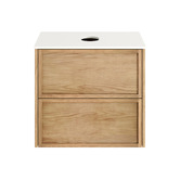Temple &amp; Webster Cali 750mm Wall Hung Single Vanity