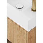 Temple &amp; Webster Mabel 460mm Wall Hung Single Vanity
