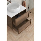 Temple &amp; Webster Cali 600mm Wall Hung Single Vanity
