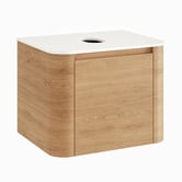 Temple &amp; Webster Boyd 600mm Wall Hung Single Vanity