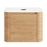 Temple &amp; Webster Boyd 600mm Wall Hung Single Vanity