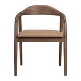 Temple &amp; Webster Jasper Solid Oak Wood Dining Chair