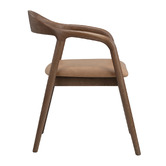 Temple &amp; Webster Jasper Solid Oak Wood Dining Chair