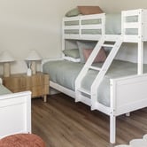Temple &amp; Webster Oakley Single Over Double Bunk Bed