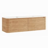 Temple &amp; Webster Boyd 1500mm Wall Hung Single Vanity