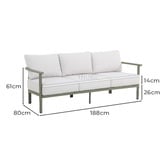 Temple &amp; Webster 5 Seater Stax Outdoor Lounge Set