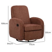 Temple &amp; Webster Marlow Nursery Recliner Armchair