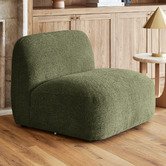 Temple &amp; Webster Moab Armless Lounge Chair