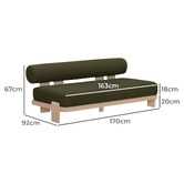 Temple &amp; Webster 3 Seater Oasis Outdoor Daybed