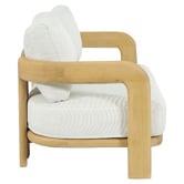 Temple &amp; Webster 4 Seater Bellara Eucalyptus Wood Outdoor Lounge Set