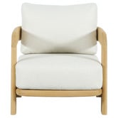 Temple &amp; Webster 4 Seater Bellara Eucalyptus Wood Outdoor Lounge Set