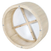 Temple &amp; Webster Como Eucalyptus Wood Outdoor Coffee Table