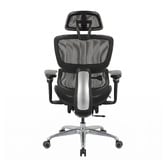 Temple &amp; Webster Ergoperform Mesh Office Chair with Footrest