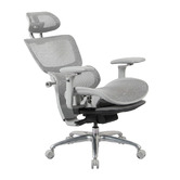 Temple &amp; Webster Ergoperform Mesh Office Chair with Footrest