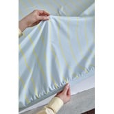 Temple &amp; Webster Juno Stripe Australian Cotton Sheet Set