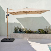 Temple &amp; Webster 3m Portofino Cantilever Umbrella