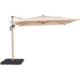 Temple &amp; Webster 3m Portofino Cantilever Umbrella
