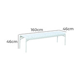 Temple &amp; Webster Otti Steel Outdoor Dining Set