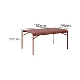 Temple &amp; Webster Otti Steel Outdoor Dining Set