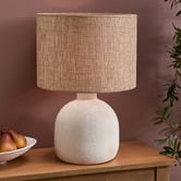 Temple &amp; Webster Sabi Cast Stone Table Lamp