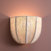 Temple &amp; Webster Astrid Jute Wall Sconce