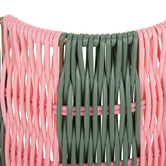 Temple &amp; Webster 62cm Striped Scallop Christmas Tree Skirt