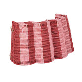 Temple &amp; Webster 62cm Striped Scallop Christmas Tree Skirt