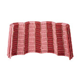 Temple &amp; Webster 62cm Striped Scallop Christmas Tree Skirt