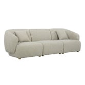 Temple &amp; Webster Crescent 3 Seater Sofa
