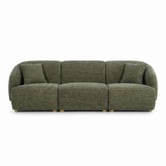 Temple &amp; Webster Crescent 3 Seater Sofa