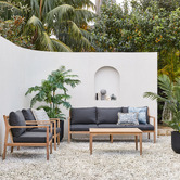 Temple &amp; Webster 5 Seater Paloma Outdoor Sofa Set