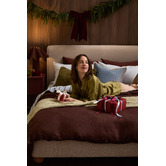 Temple &amp; Webster Norfork Pine LED Christmas Garland