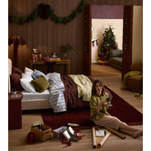 Temple &amp; Webster Norfork Pine LED Christmas Garland