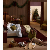 Temple &amp; Webster Norfork Pine LED Christmas Garland