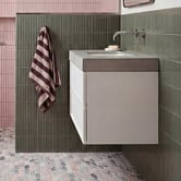 Temple &amp; Webster Reid Gloss Green Kit Kat Porcelain Mosaic Tile