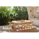 Temple &amp; Webster 8 Seater Pier Aluminium Outdoor Dining Table
