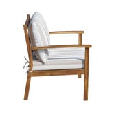 Temple &amp; Webster 6 Seater Almora Outdoor Lounge Dining Set