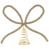 Temple &amp; Webster Embellished Bow Christmas Tree Topper