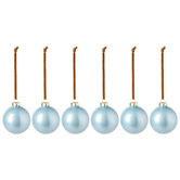Temple &amp; Webster High-Gloss Glass Christmas Baubles