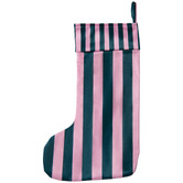 Temple &amp; Webster Striped Christmas Stocking