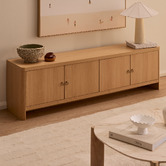 Temple &amp; Webster 180cm Villa 4 Door Entertainment Unit
