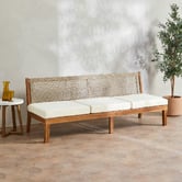 Temple &amp; Webster Daylesford Acacia Wood Outdoor Daybed