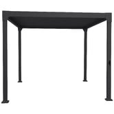 Temple &amp; Webster Arki Louvred Steel &amp; Aluminium Gazebo