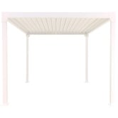 Temple &amp; Webster Arki Louvred Steel &amp; Aluminium Gazebo