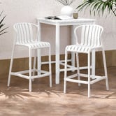 Temple &amp; Webster 65cm Drift Outdoor Bar Stools