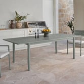 Temple &amp; Webster 8 Seater Kamari Extendable Outdoor Dining Table