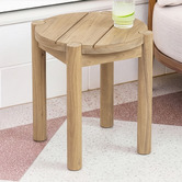 Temple &amp; Webster Jago Acacia Wood Outdoor Side Table